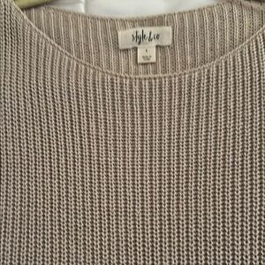 Style & Co. Women's Beige Sweater